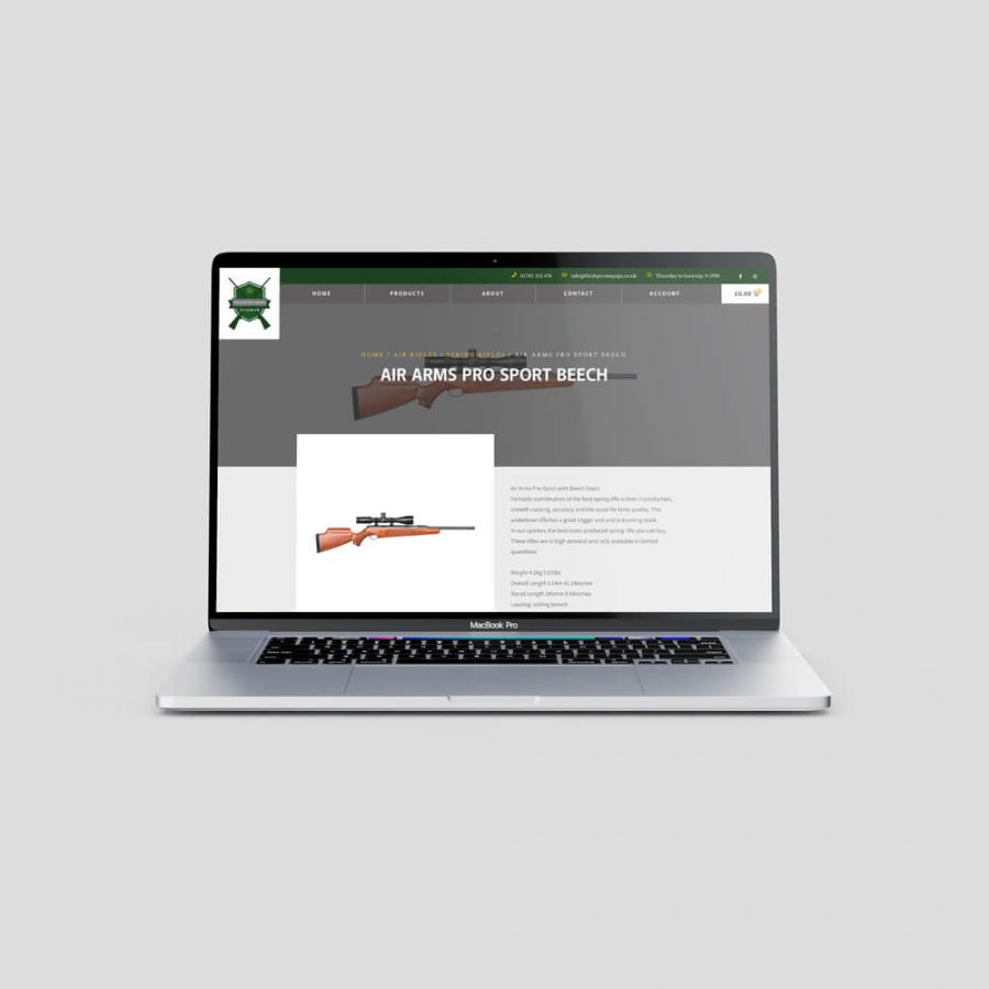 field-sports-equipe-website-product-page